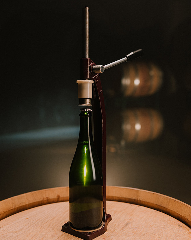Bottling Gloria Ferrer Wine