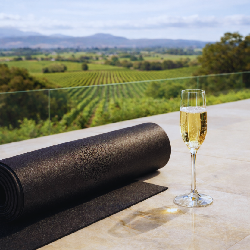 A Toast to Her: Yoga in the Vineyard