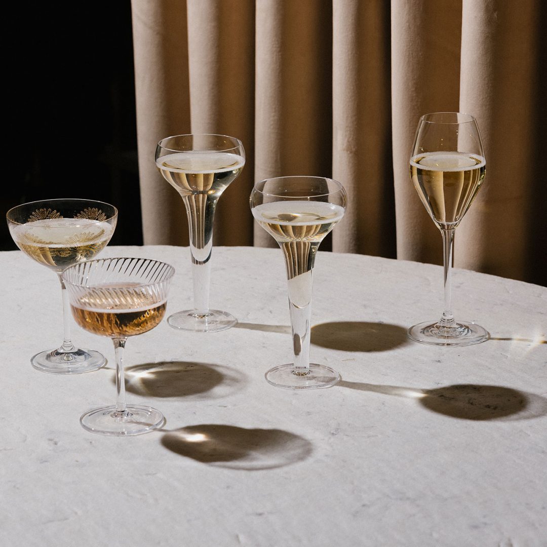 Gloria’s Sparkling Glassware Collection